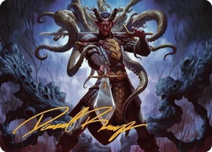 Zevlor, Elturel Exile Art Card (42/81) (Gold-Stamped Signature) (ASCLB-042) - Art Series: Commander Legends: Battle for Baldur's Gate