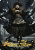 Tasha, the Witch Queen Art Card (41/81) (Gold-Stamped Signature) (ASCLB-041) - Art Series: Commander Legends: Battle for Baldur's Gate