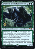 Overlord of the Hauntwoods (PRE-194) - Duskmourn: House of Horror Promos: (enchantment) Foil