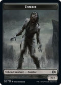 Zombie // Eldrazi Scion Double-Sided Token (2X2-12 // 1) - Double Masters 2022 Foil