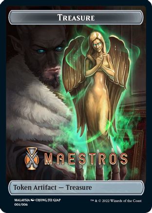 Treasure Token (Maestros) [SEA Exclusive] (SNC-001/006) - Streets of New Capenna