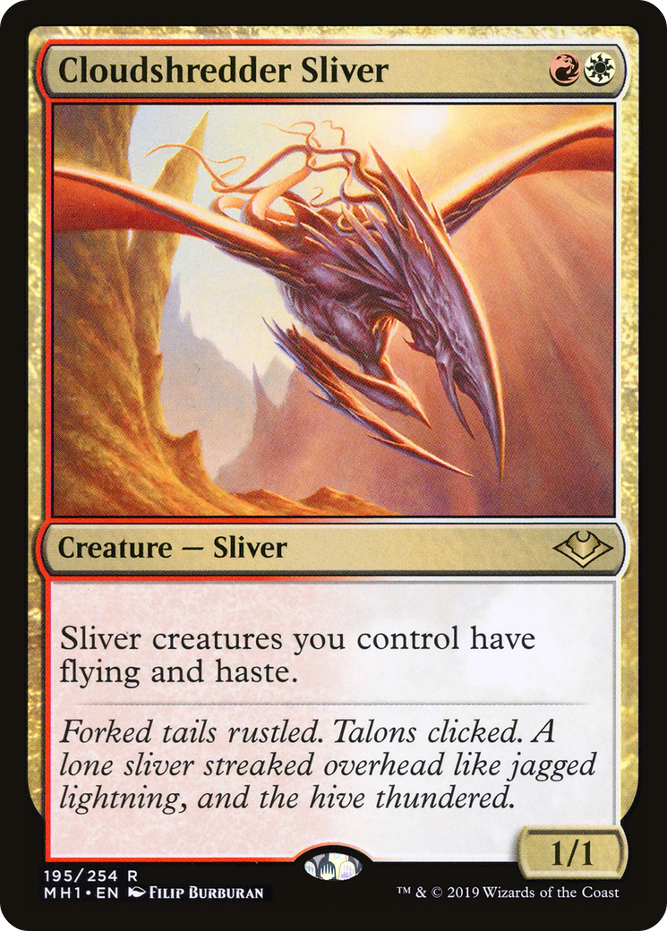Cloudshredder Sliver (MH1-195) - Modern Horizons