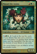 Mayael the Anima (Commander's Arsenal) (OVER-) - Commander's Arsenal Oversized Foil