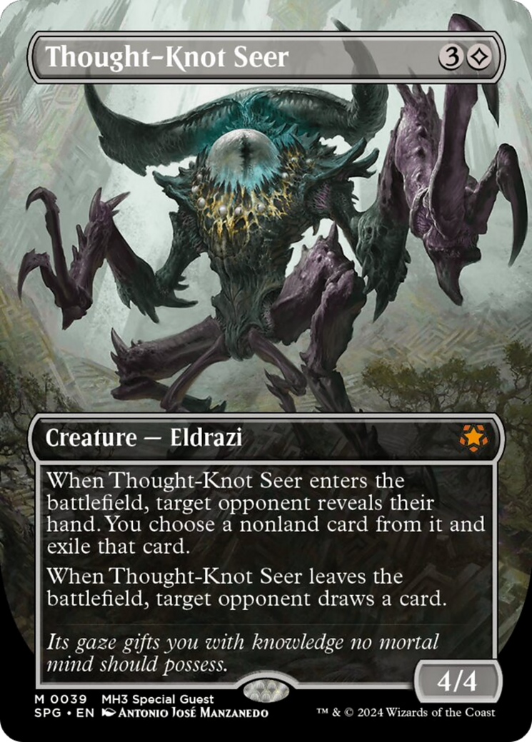 Thought-Knot Seer (Borderless) (SPG-039) - Special Guests Foil