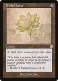 Gilded Lotus (Schematic) (BRR-080) - The Brothers' War Retro Artifacts Foil