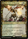 Sigarda, Font of Blessings (Showcase) (MAT-097) - March of the Machine: The Aftermath: (Showcase) Foil