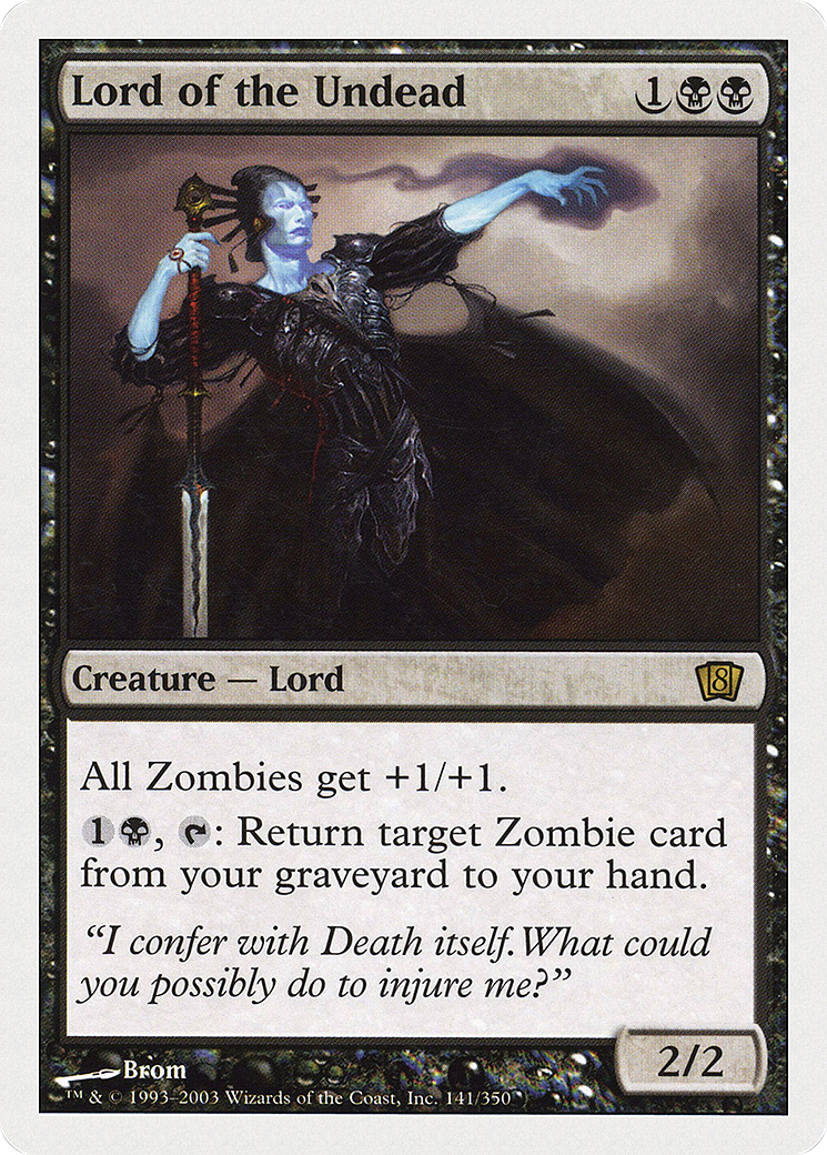 Lord of the Undead (8ED-141) - 8th Edition