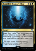 Great Intelligence's Plan (Surge Foil) (WHO-738) - Doctor Who Foil