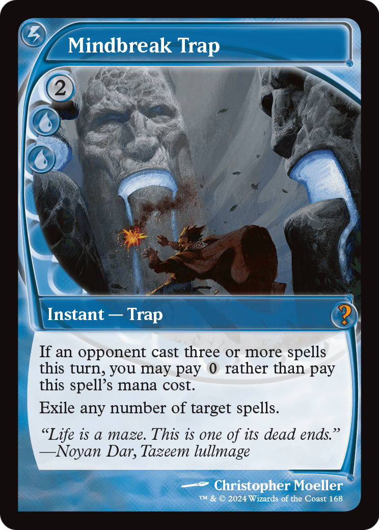 Mindbreak Trap (Future Sight) (MB2-168) - Mystery Booster 2 Foil