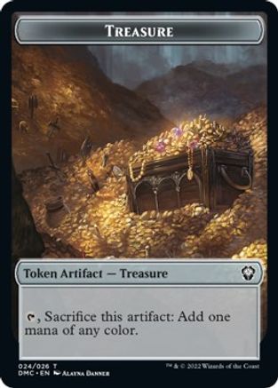 Treasure Token (DMC-024) - Commander: Dominaria United