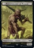 Plaguebearer of Nurgle // Spawn Double-sided Token (Surge Foil) (40K-) - Universes Beyond: Warhammer 40,000 Foil