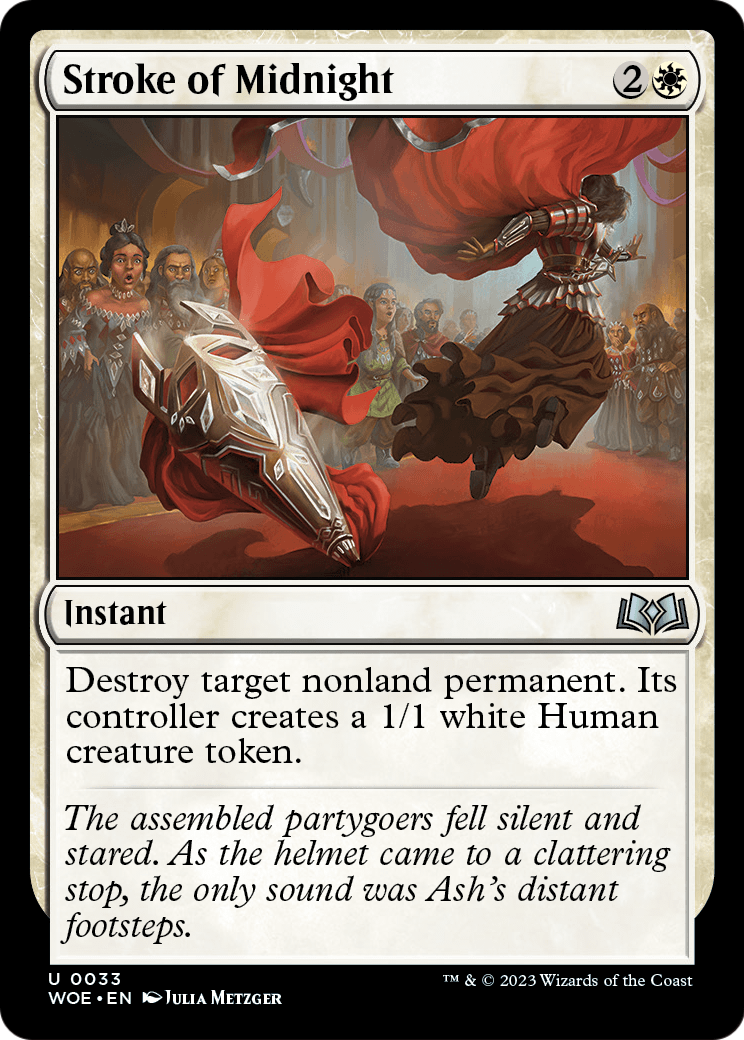 Stroke of Midnight (WOE-033) - Wilds of Eldraine Foil
