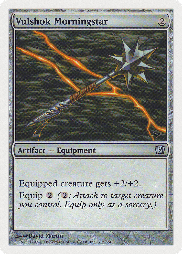 Vulshok Morningstar (9ED-315) - 9th Edition Foil