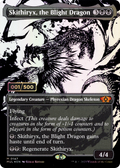 Skithiryx, the Blight Dragon (Serial Numbered) (MUL-147) - Multiverse Legends: (Showcase) (Borderless) Foil