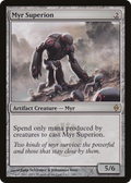 Myr Superion (NPH-146) - New Phyrexia Foil