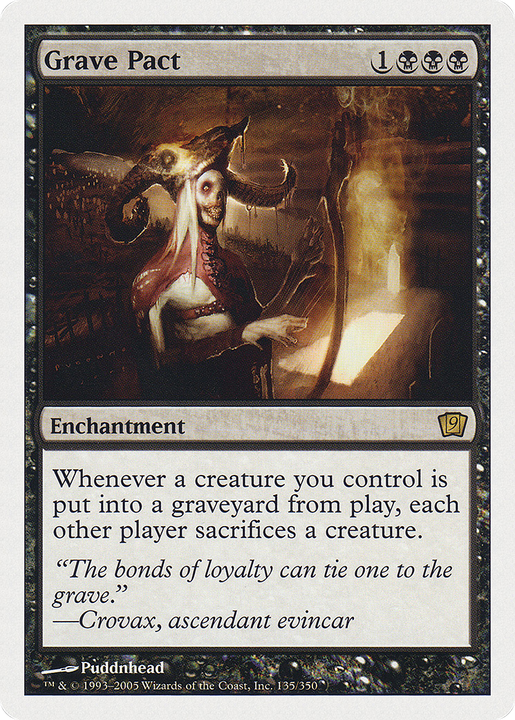Grave Pact (9ED-135) - 9th Edition