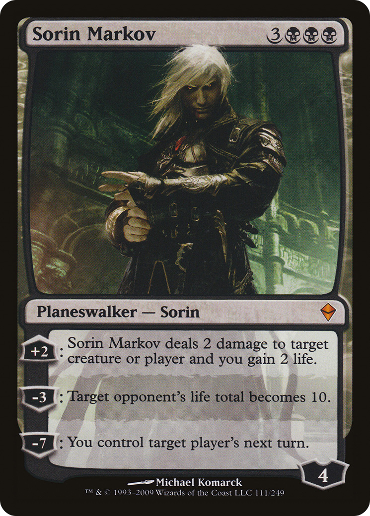 Sorin Markov (ZEN-111) - Zendikar Foil
