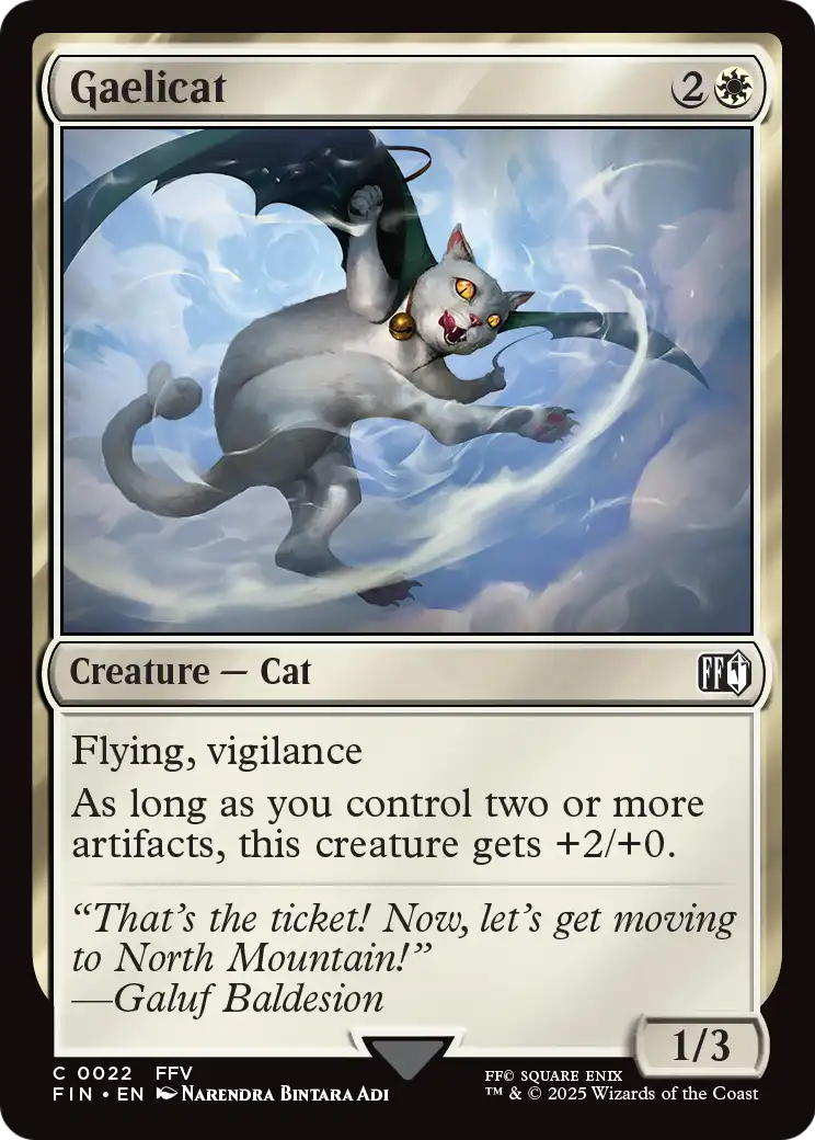 Gaelicat (FIN-022) - FINAL FANTASY