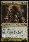 Damia, Sage of Stone (Commander) (OVER-191) - Commander 2011 Oversized Foil