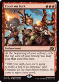 Count on Luck (PPDFT-118) - Promo Pack: Aetherdrift: (enchantment) Foil