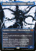 Tekuthal, Inquiry Dominus (Showcase) (ONE-302) - Phyrexia: All Will Be One: (Showcase) (Borderless) Foil