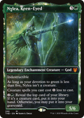 Nylea, Keen-Eyed (Showcase) (THB-266) - Theros Beyond Death: (enchantment, Showcase)