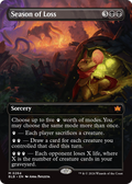 Season of Loss (Borderless) (BLB-284) - Bloomburrow: (Showcase)