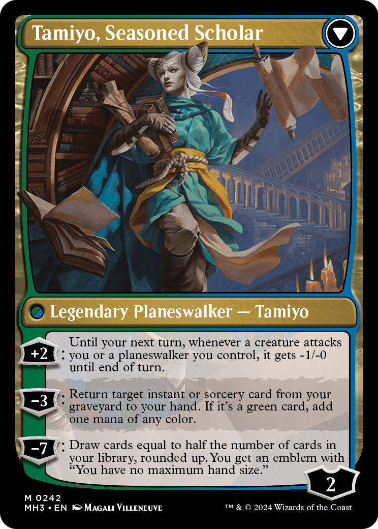 Tamiyo, Inquisitive Student (MH3-242) - Modern Horizons 3 Foil