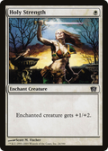 Holy Strength (8ED-024) - 8th Edition Foil