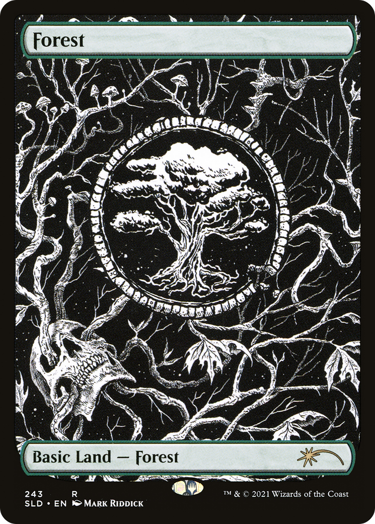 Forest (Crushing Brutality) (SLD-243) - Secret Lair Drop