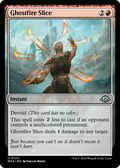 Ghostfire Slice (MH3-123) - Modern Horizons 3: (devoid) Foil