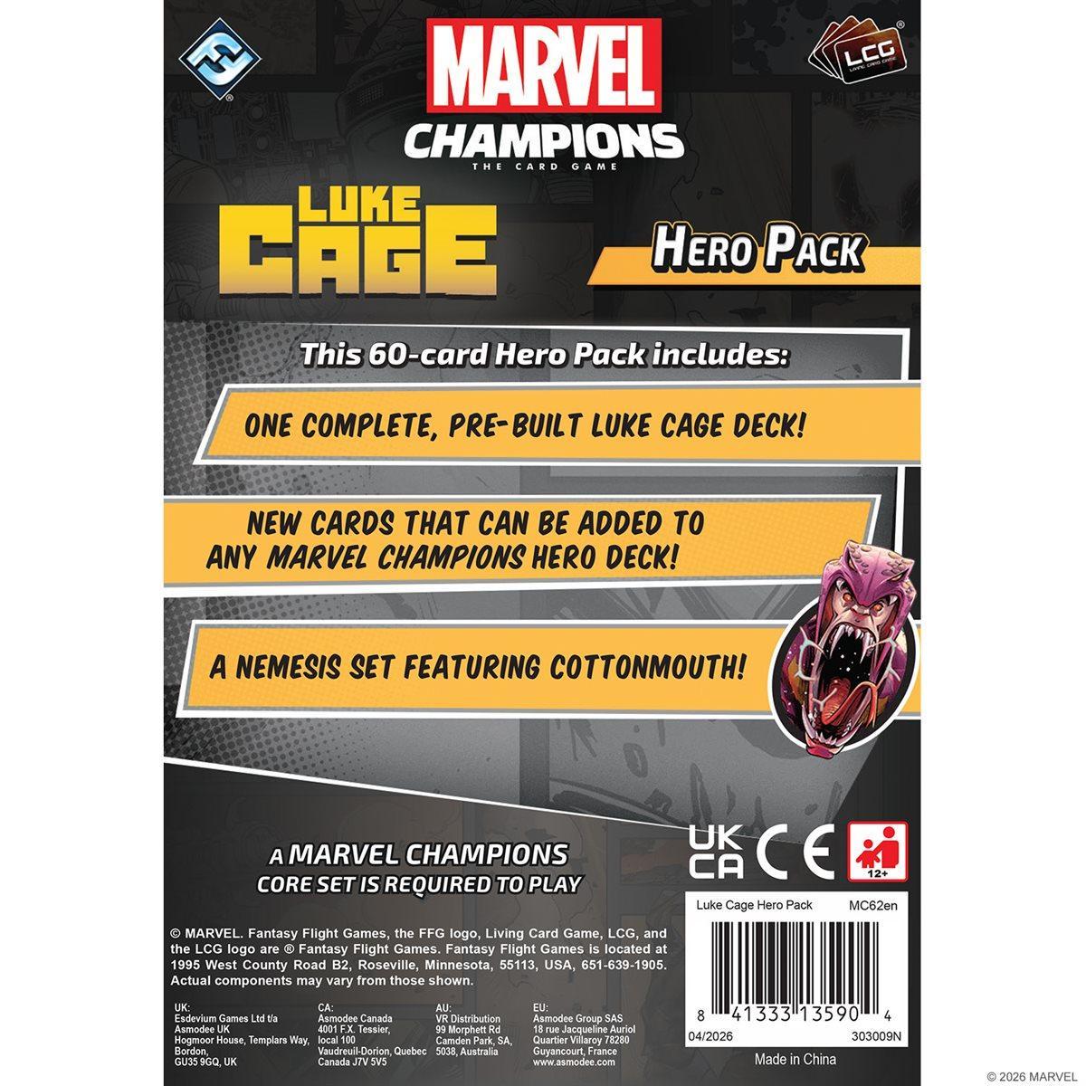 Marvel Champions LCG: Luke Cage Hero Pack