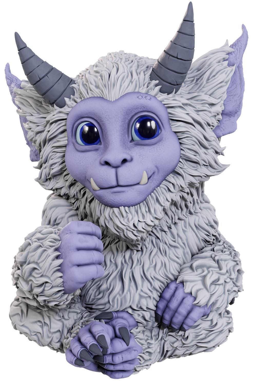 D&D Replicas of the Realms: Yeti Tyke Life Size Foam Figure
