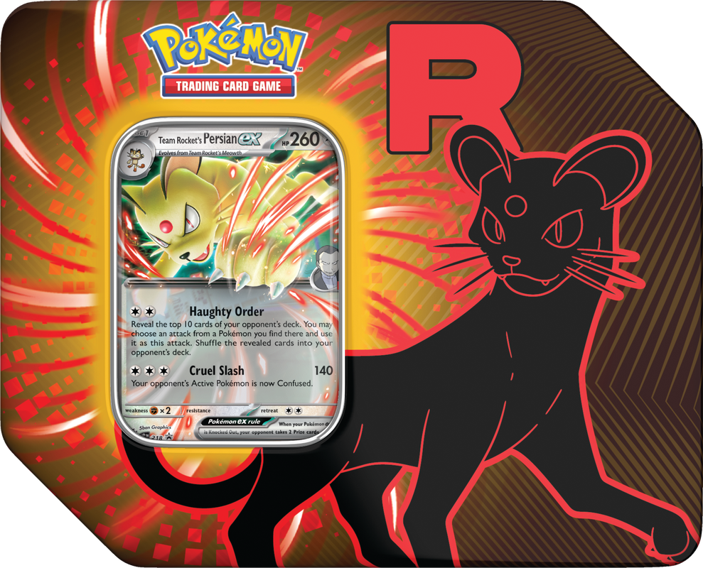 Pokemon TCG: Team Rocket Tin