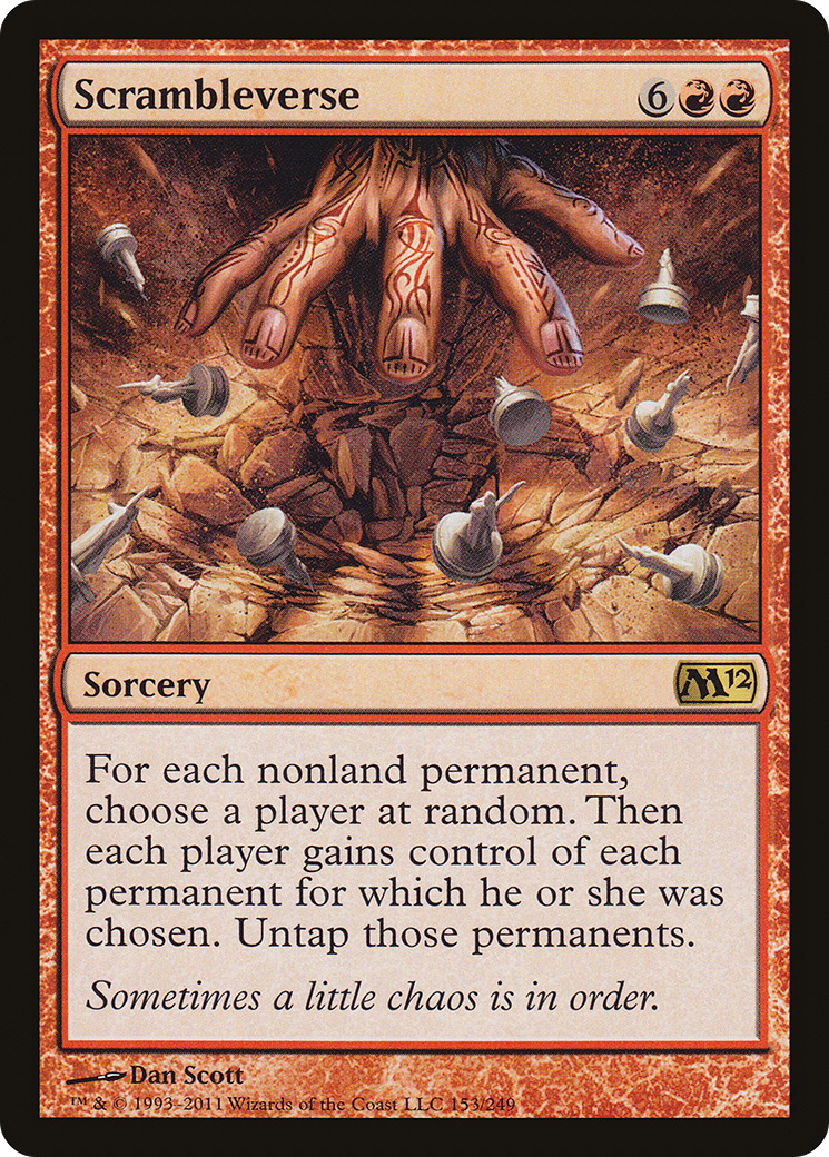 Scrambleverse (M12-153) - Magic 2012 Foil