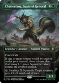 Chatterfang, Squirrel General (Borderless) (BLC-082) - Bloomburrow Commander Foil