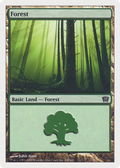 Forest (348) (9ED-348) - 9th Edition Foil