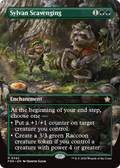 Sylvan Scavenging (Borderless) (FDN-342) - Foundations: (enchantment) Foil