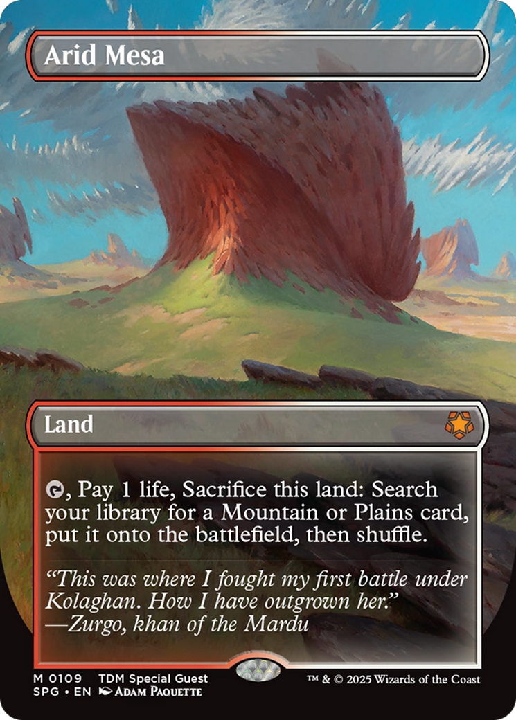 Arid Mesa (Borderless) (SPG-109) - Special Guests
