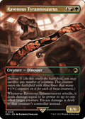 Ravenous Tyrannosaurus (Borderless) (REX-018) - Jurassic World Collection Foil