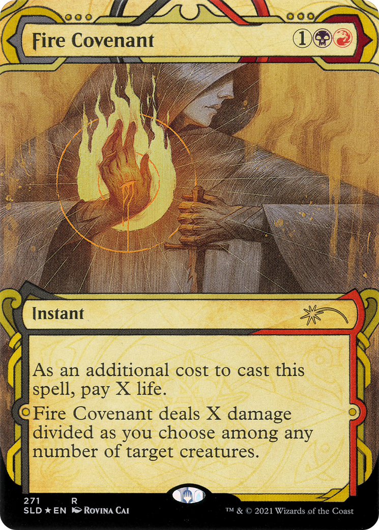 Fire Covenant (SLD-271) - Secret Lair Drop: (Showcase) Foil