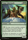 Temur Sabertooth (C17-159) - Commander 2017