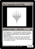 The Companion of the Wilds (UNK-RC05B) - Unknown Event