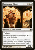 Oathsworn Giant (RAV-027) - Ravnica: City of Guilds Foil