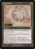 Caged Sun (Schematic) (Serial Numbered) (BRR-072) - The Brothers' War Retro Artifacts Foil