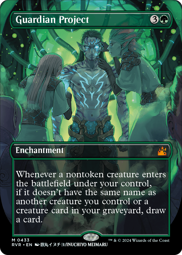 Guardian Project (Anime Borderless) (RVR-433) - Ravnica Remastered Foil
