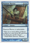 Phantom Warrior (9ED-088) - 9th Edition Foil