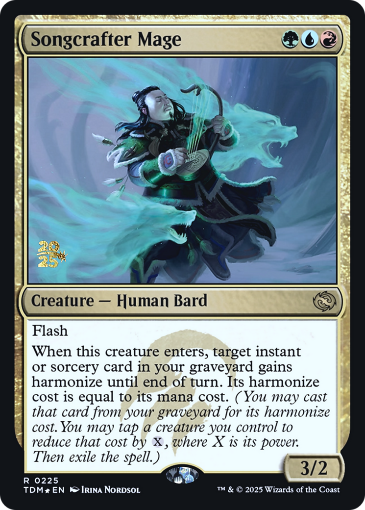 Songcrafter Mage (PRE-225) - Prerelease Cards Foil
