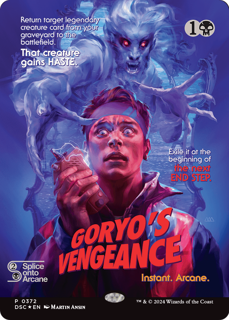 Goryo's Vengeance (Showcase) (DSC-372) - Duskmourn: House of Horror Commander (Borderless) Foil