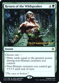 Return of the Wildspeaker (PRE-172S) - Throne of Eldraine Promos Foil